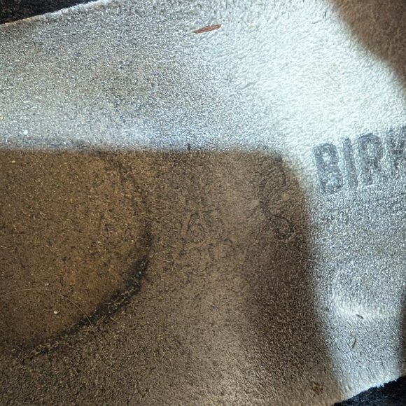 Birkenstock Black Leather Lace-Up Shoes Oxford Style - Picture 5 of 8